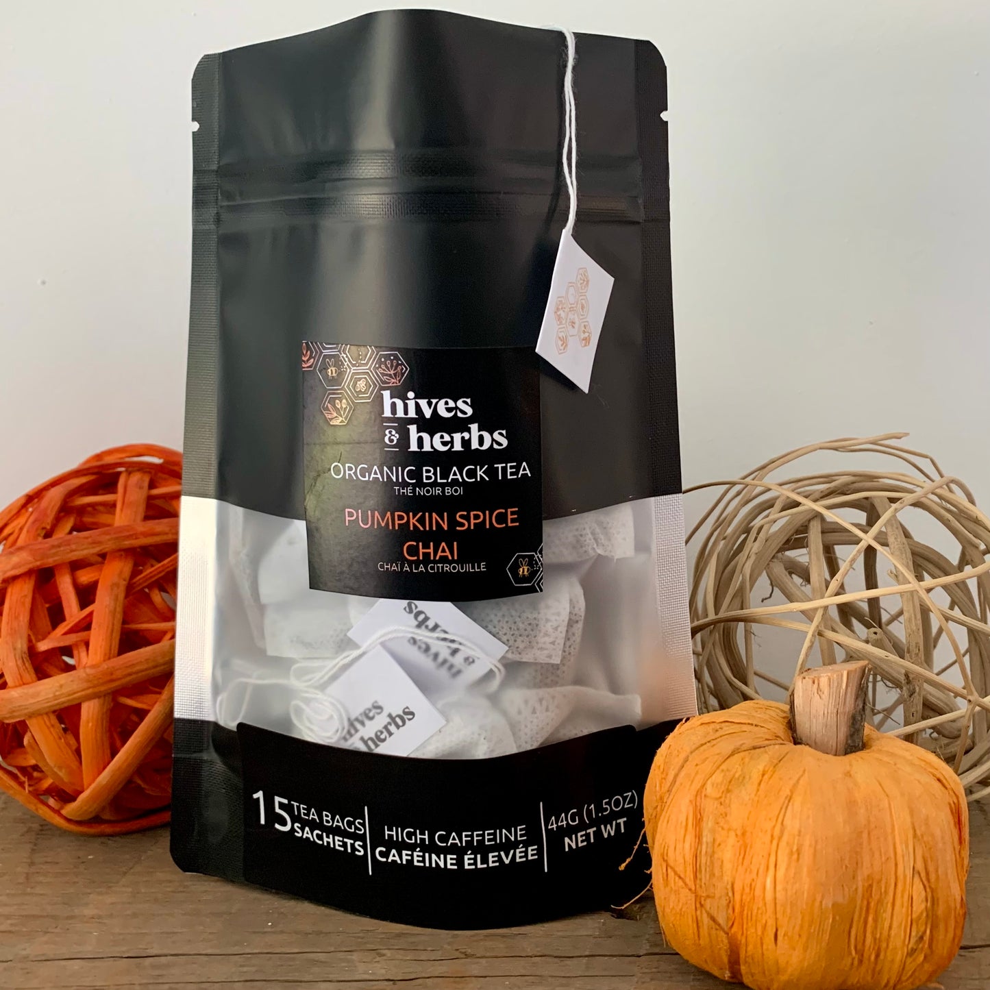 Pumpkin Spice Chai Tea - Sachets
