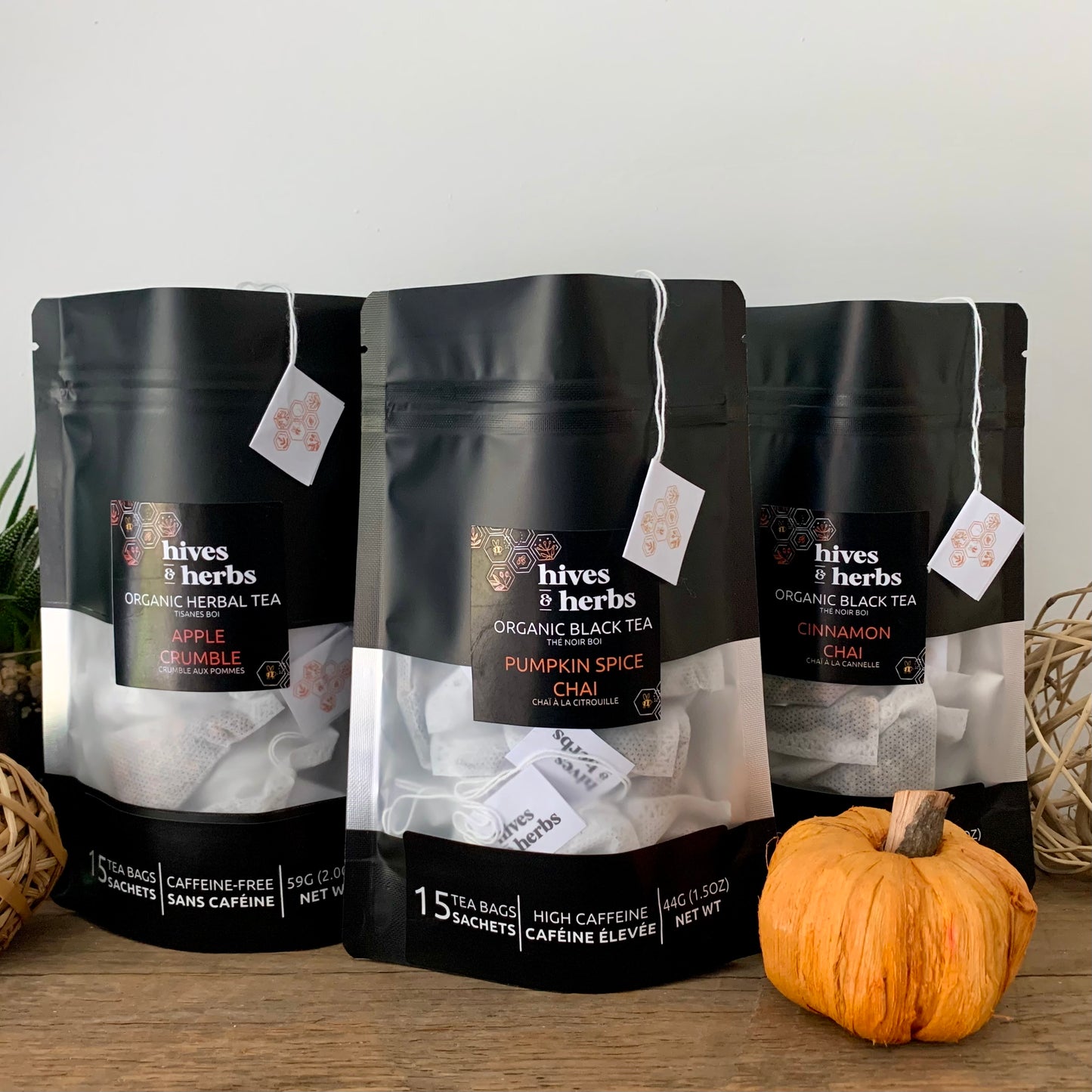 Pumpkin Spice Chai Tea - Sachets