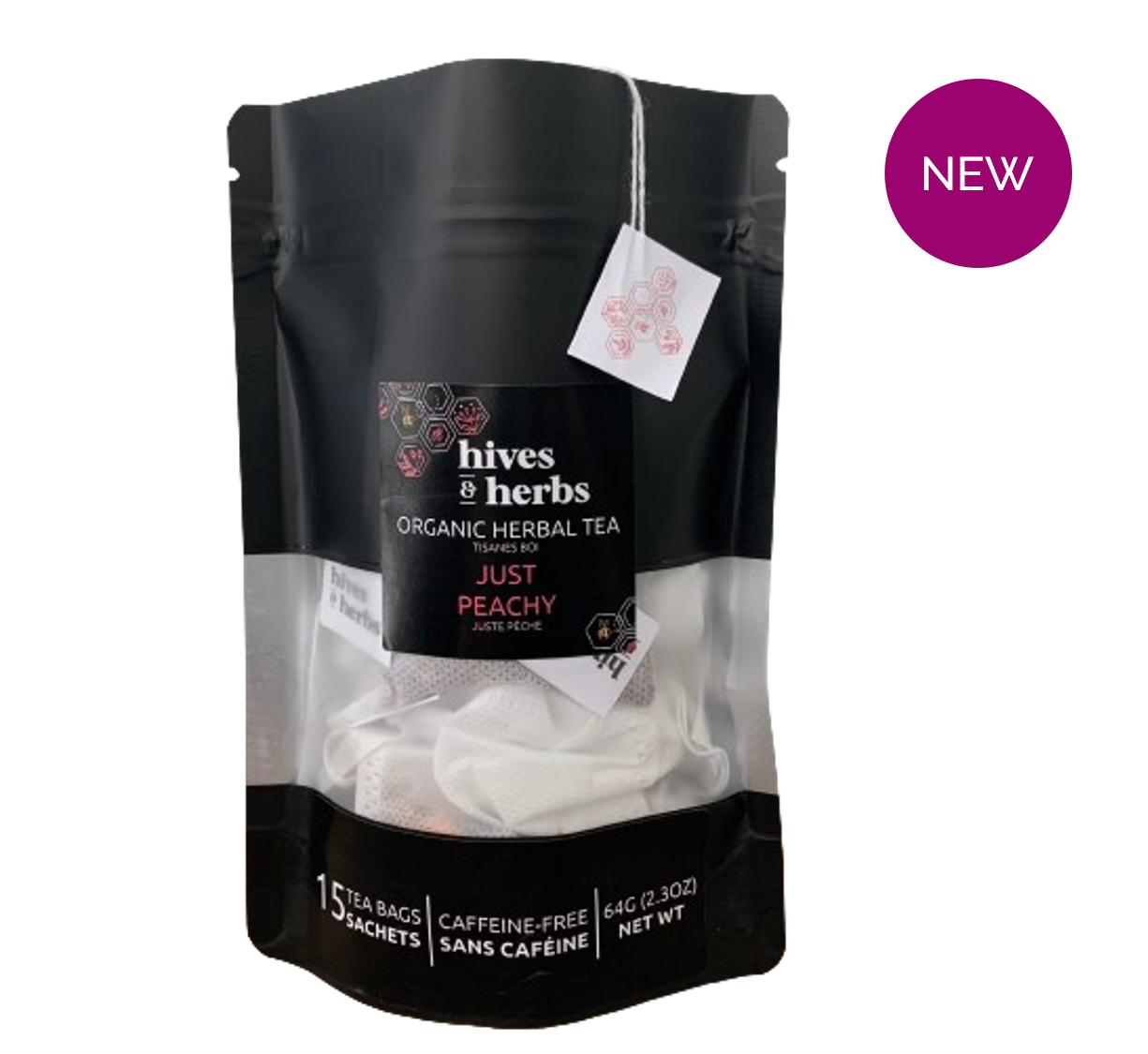 Just Peachy - Herbal Tea Sachets